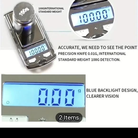 100 G key fob scales - Picture 4 of 10